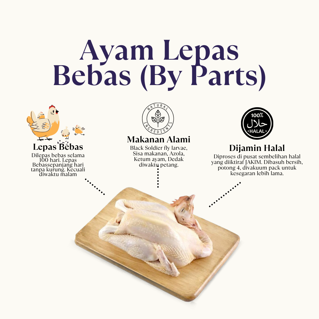 Ayam Kampung (By parts)